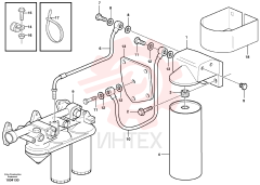 Oil filter housing VOE 11127104