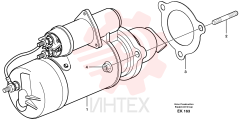 Starter Motor VOE 11030394
