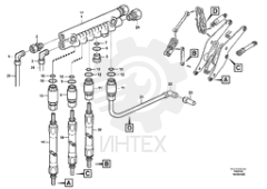 Lubricating hose VOE 11708535
