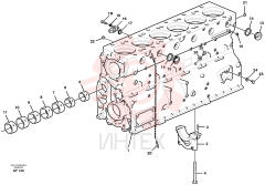 Блок цилиндров VOE 478992
