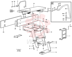 Flange lock nut