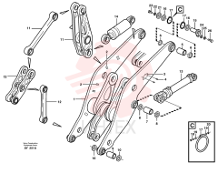 Lifting frame work