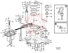 Hydraulic fluid tank