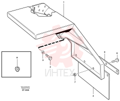 Front mudguard