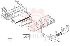Inlet manifold VOE 848548