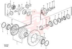 Planetary Axle VOE 23848