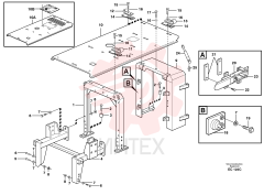 Top plate VOE 11173936