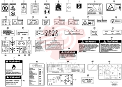 Warning Decal VOE 11027568
