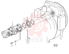 Spacer Flange VOE 11090533