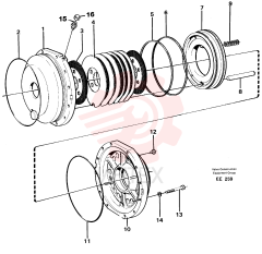Brake housing