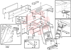 Foot step VOE 11414150