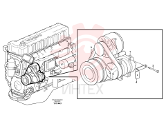 Flange screw VOE 13965184 (1)
