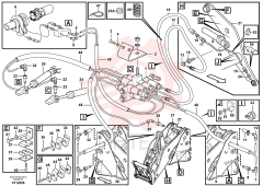 Lubricating hose VOE 11707875