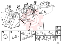 Front frame VOE 11432630