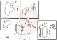 Mirror arm VOE 11005984