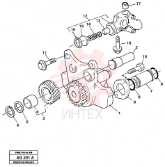 Flange screw