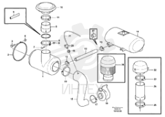Hose clamp VOE 8149758