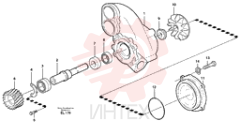 Coolant pump VOE 20431484