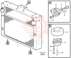 Rubber Seal VOE 11110525