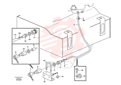Drain hose VOE 11410611