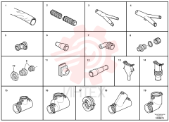 Корпус клапана (коллектор) VOE 11039710 (2)
