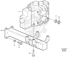 Flange half VOE 14048189