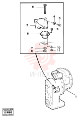 Шайба пружинная VOE 940280