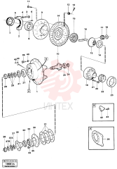 Spacer ring VOE 4870095