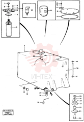 Hydr fluid tank VOE 4948982