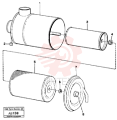 Air filter VOE 4881597 (2)