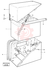 Battery shelf VOE 4948975 (2)