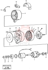 Alternator VOE 11039152