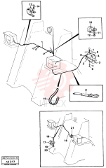 Cable harness VOE 11002249