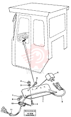 Attaching Plate VOE 11013026