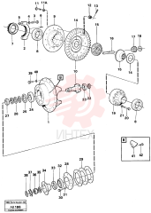 Drive gear set VOE 11034265 (2)