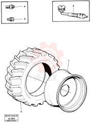 Wheel, rim VOE 91529
