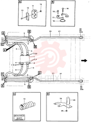 Hexagon nut VOE 955782 (3)