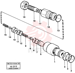 Overflow valve VOE 11993146