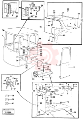 Cross recessed screw