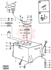 Hydr fluid tank