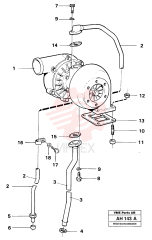 Flange screw