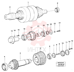 Flange screw