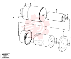 Air Cleaner VOE 11033782