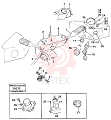 Cross recessed screw