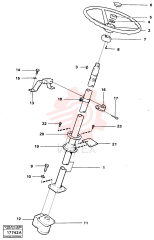 Рулевая колонка VOE 4881493