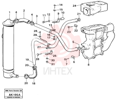 Flange Lock Nut VOE 13949278 (1)