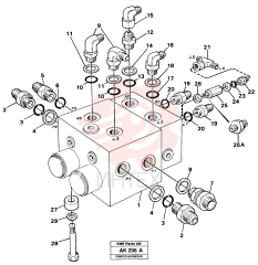 Clutch VOE 4931463
