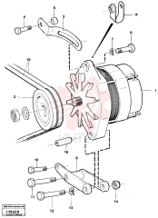 Tensioner VOE 4777139