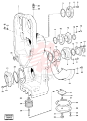 Drop box housing VOE 11037310