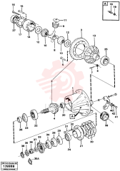 Drive gear set VOE 1523639